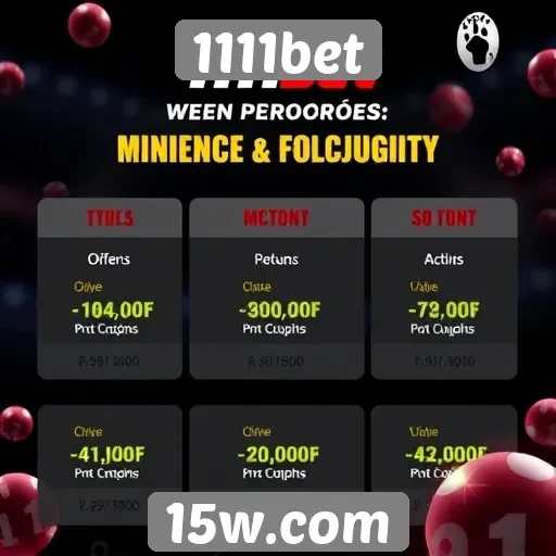 Ofertas e promoções disponíveis na 1111bet